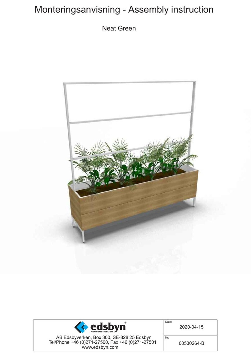 Edsbyn Neat Green Assembly instruction