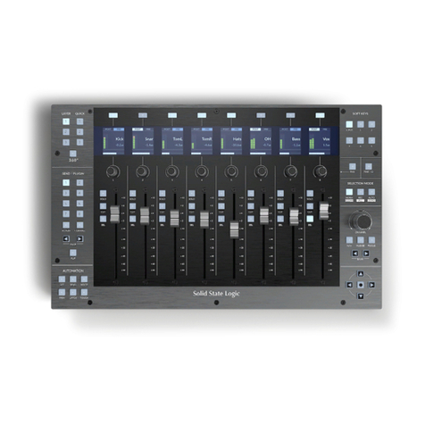 Solid State Logic SSL UF8 User manual