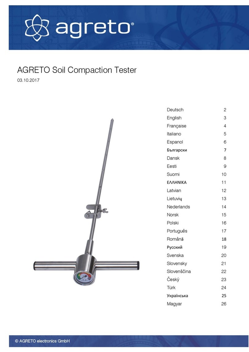 Agreto Soil Compaction Tester User manual