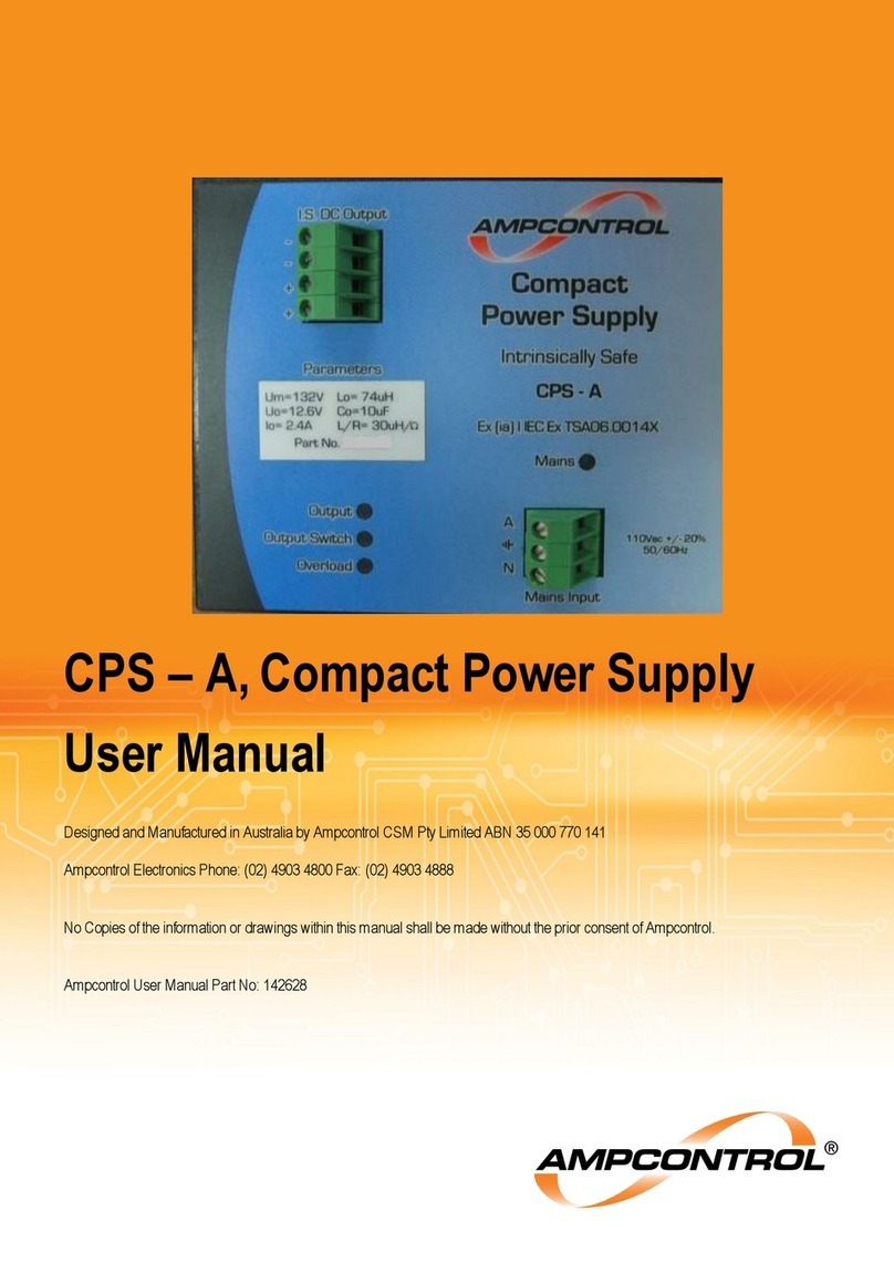 Ampcontrol CPS-A user manual Ampcontrol CPS-A user manual