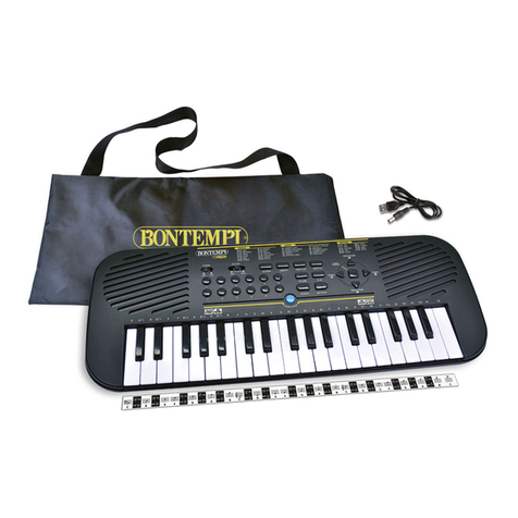 Bontempi MUSIC ACADEMY School 15 3785 owner's manual Bontempi MUSIC ACADEMY School 15 3785 owner's manual