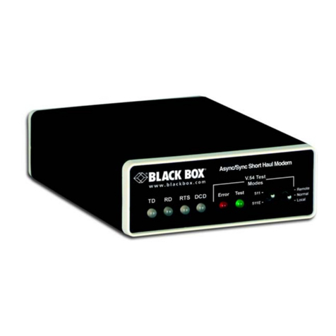 Black Box ME475A-R2 User manual Black Box ME475A-R2 User manual