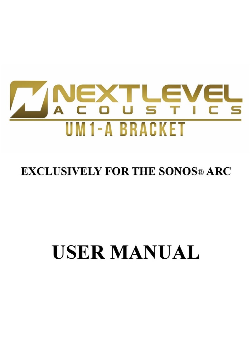 Nextlevel Acoustics UM1-A user manual