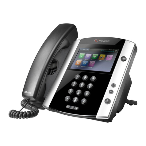 Polycom VVX 601 Series quick guide