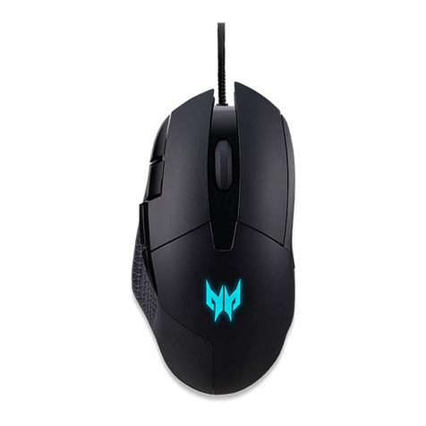 Acer PREDATOR CESTUS 315 quick start guide