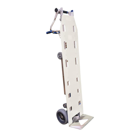 Mortuary Lift Stepper ERGO Operator's manual