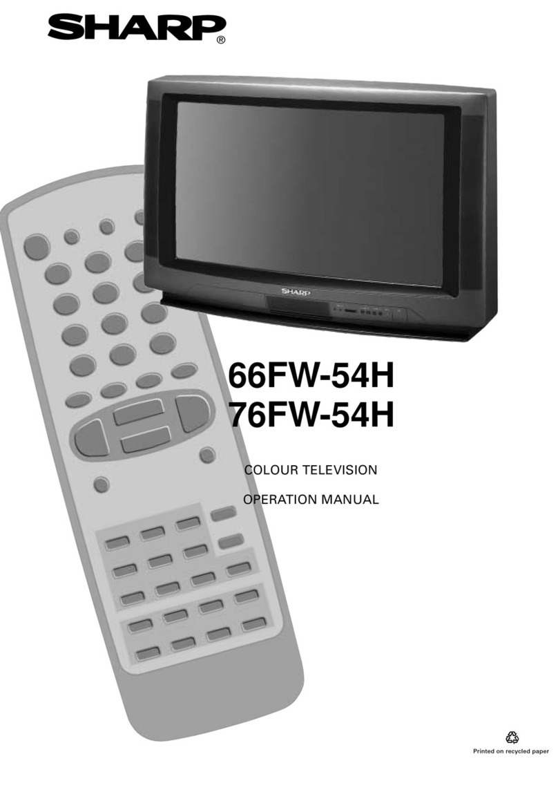 Sharp 66FW-54H User manual