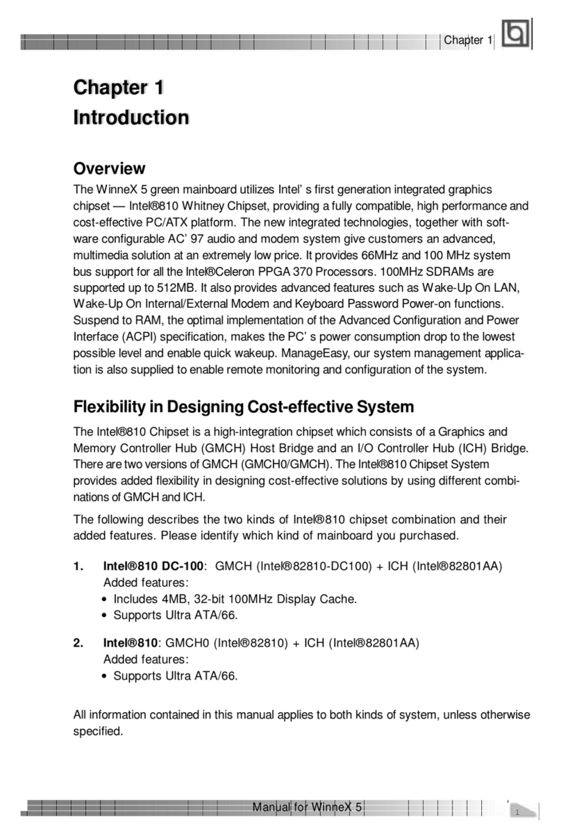 QDI WinneX 5 User manual