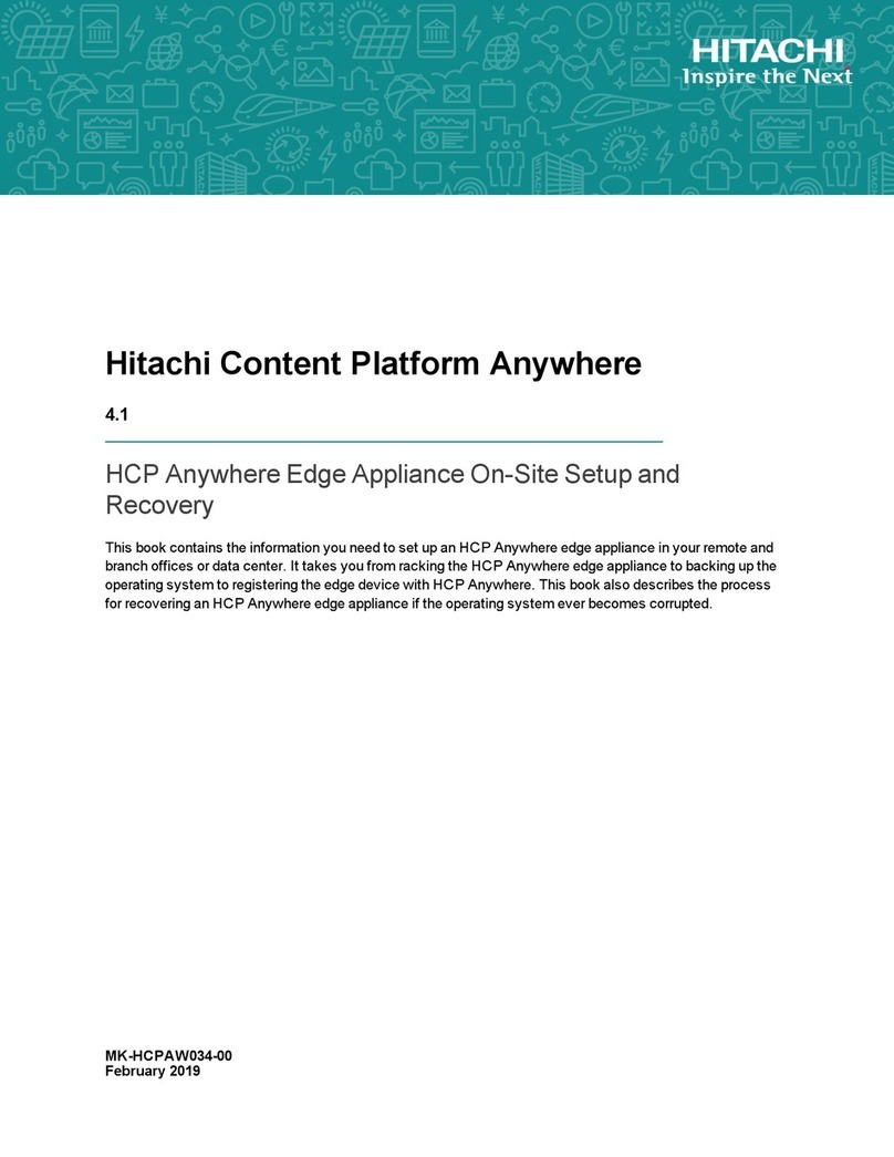 Hitachi HCP Anywhere Edge Manual