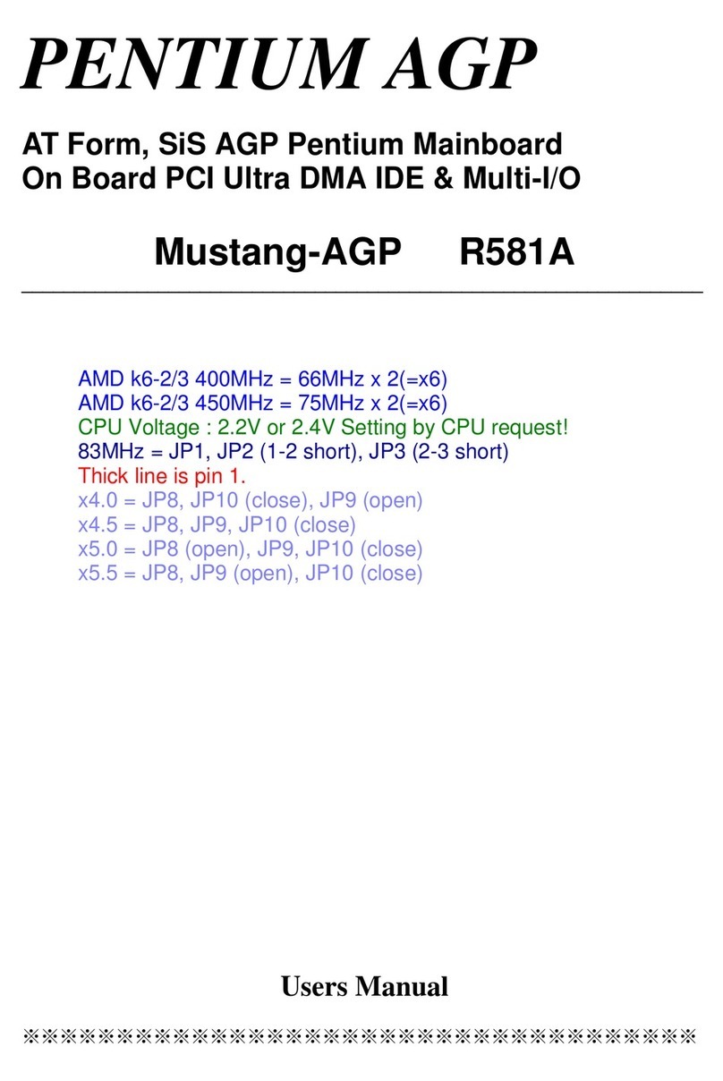 M-tech Mustang-AGP R581A user guide