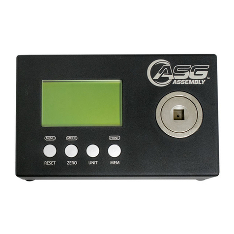 ASG DTT Series PROGRAMMING AND CALIBRATION MANUAL