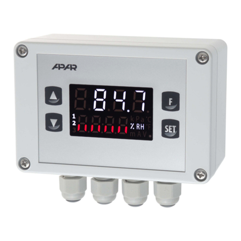 APAR AR602.B user manual