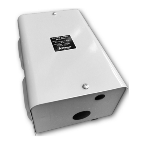 Warner Electric MCS-805 Series installation instructions