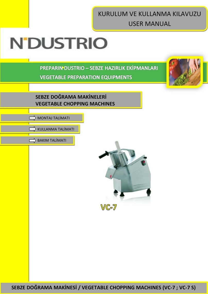 N'DUSTRIO VC-7 user manual