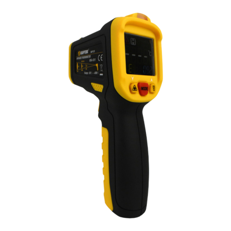 Raptor R00190 User manual