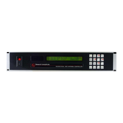 RESEARCH CONCEPTS RC2000A DUAL AXIS instructions