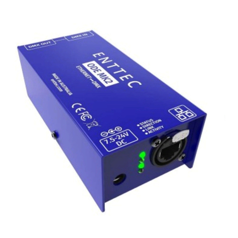 Enttec DMXEtherGate Mk2 user manual