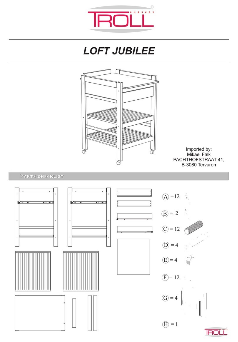 TROLL nursery Loft Jubilee manual TROLL nursery Loft Jubilee manual