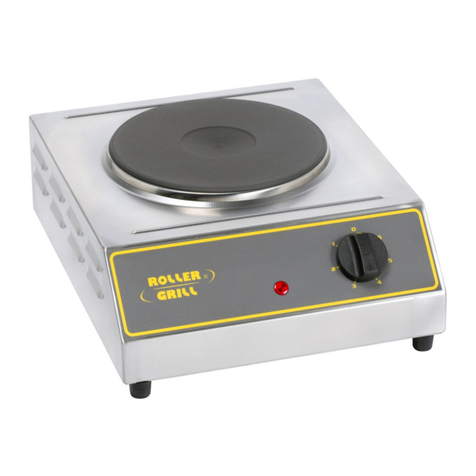 Roller Grill ELR 2 User manual
