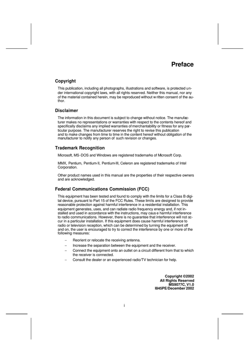 MATSONIC MS9077C manual