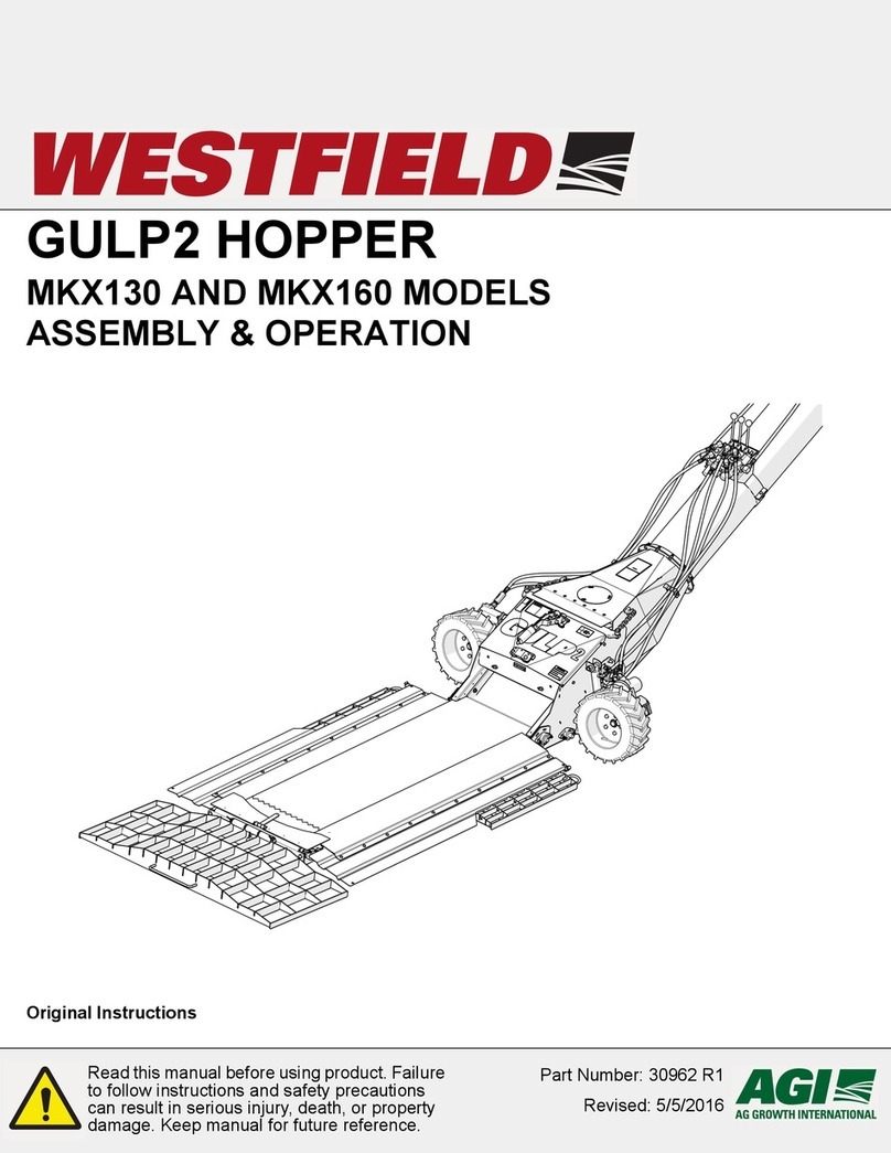 Westfield GULP2 HOPPER MKX130 Assembly & operation