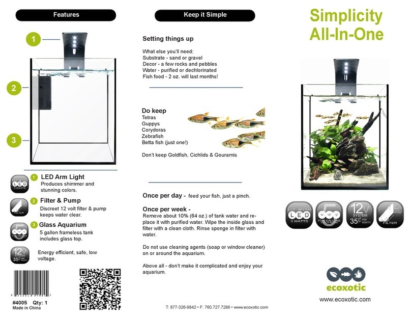 Ecoxotic EcoPico Simplicity All-In-One quick start guide