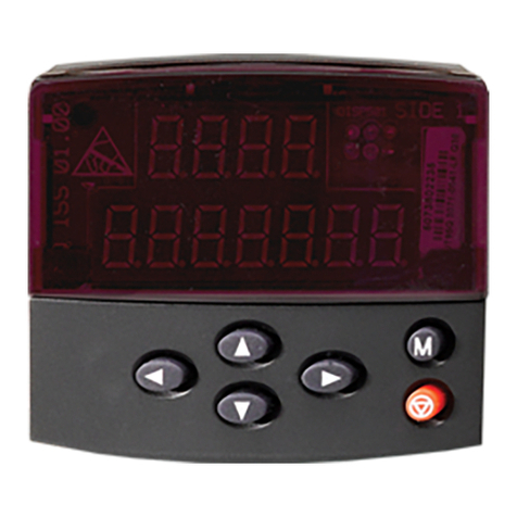 Emerson CONTROL TECHNIQUES Digitax ST DST Keypad manual