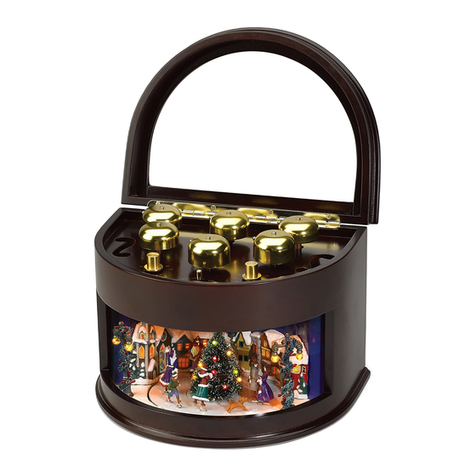 GOLD LABEL ANIMATED SYMPHONY OF BELLS quick start guide