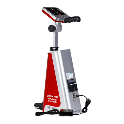 Proceq Zehntner ZRM 6010 Quick Start Guide & Product Certificates