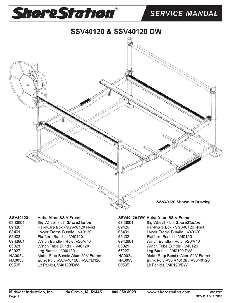 ShoreStation SSV40120 Service manual