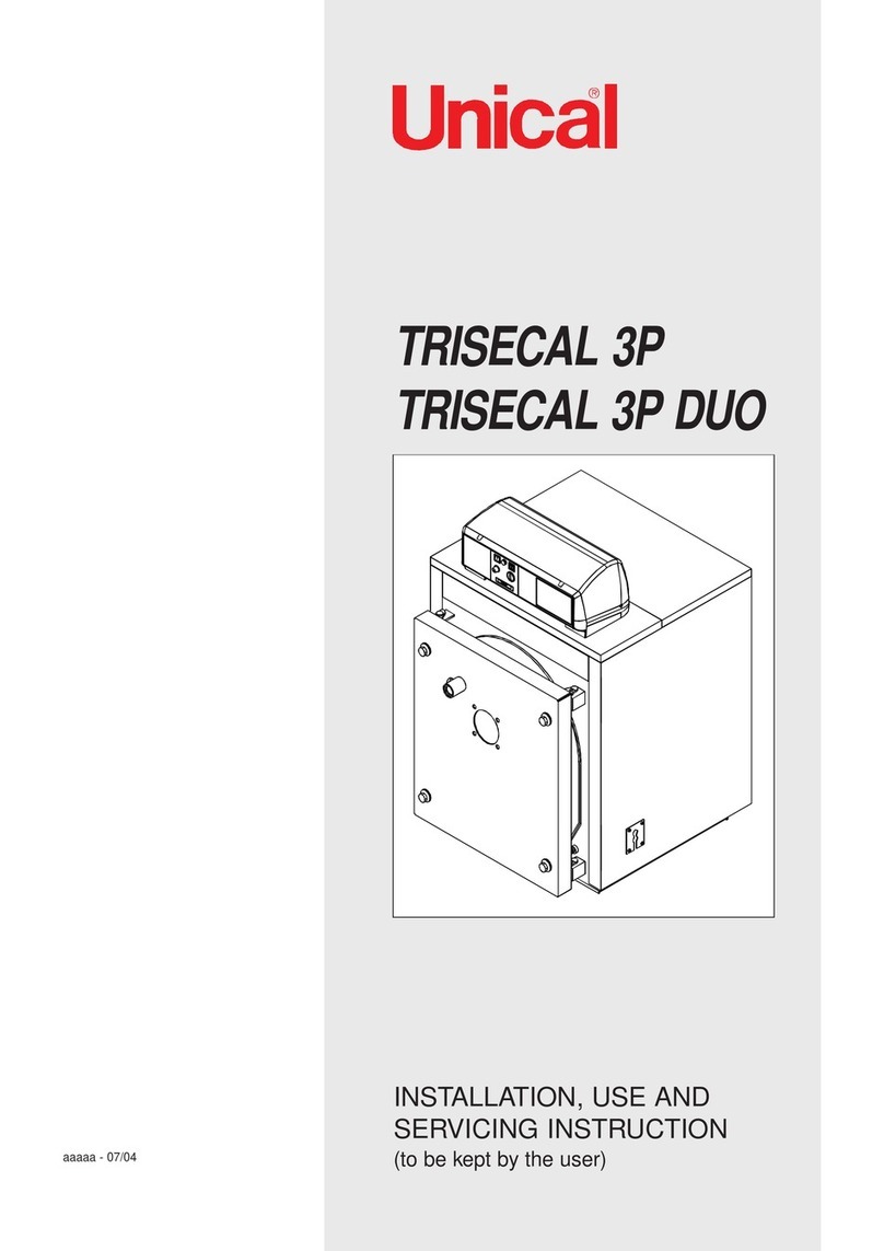 Unical TRISECAL 3P Series User guide