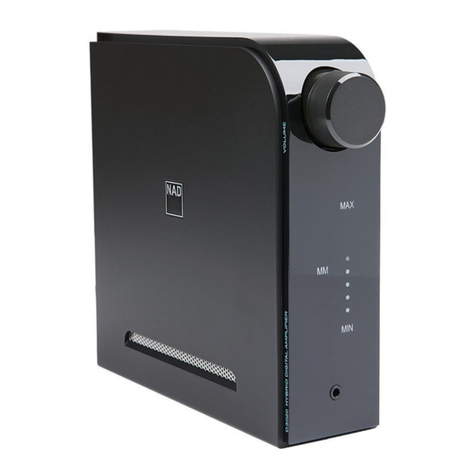 NAD D 3020 User manual