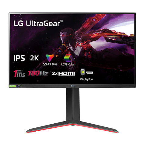 LG UltraGear 27GP850 User manual