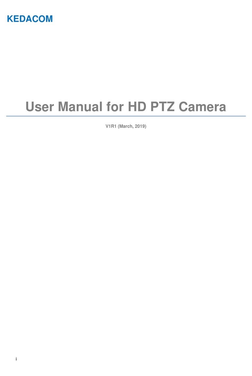 Kedacom PTZ user manual