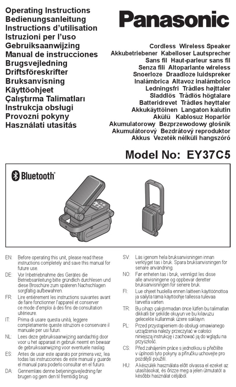 Panasonic EY37C5 User manual