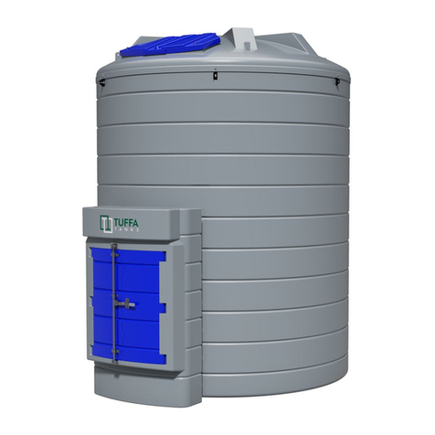 TUFFA TANKS AdBlue 1350SLBFSAD Installation, operation and servicing manual