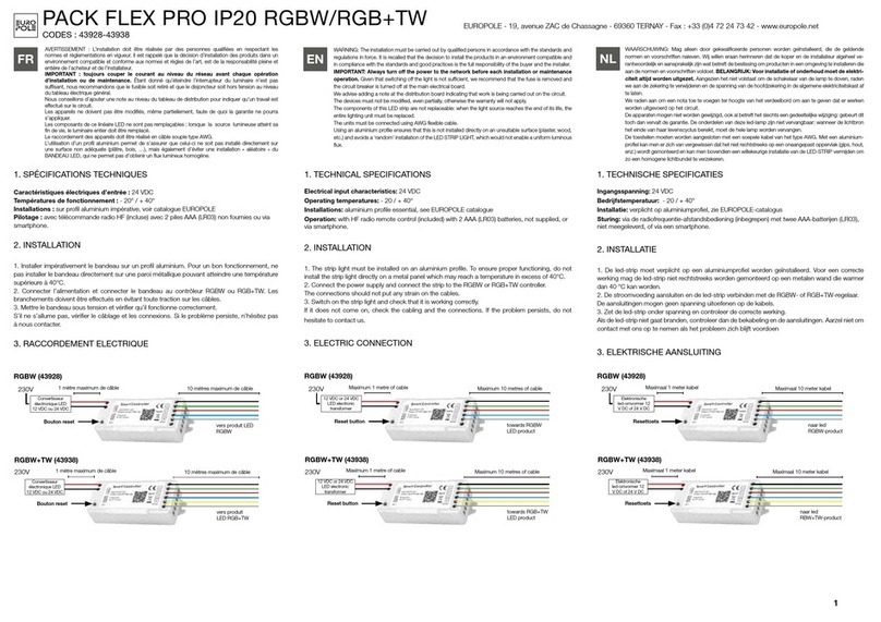 EUROPOLE FLEX PRO 43928 User manual