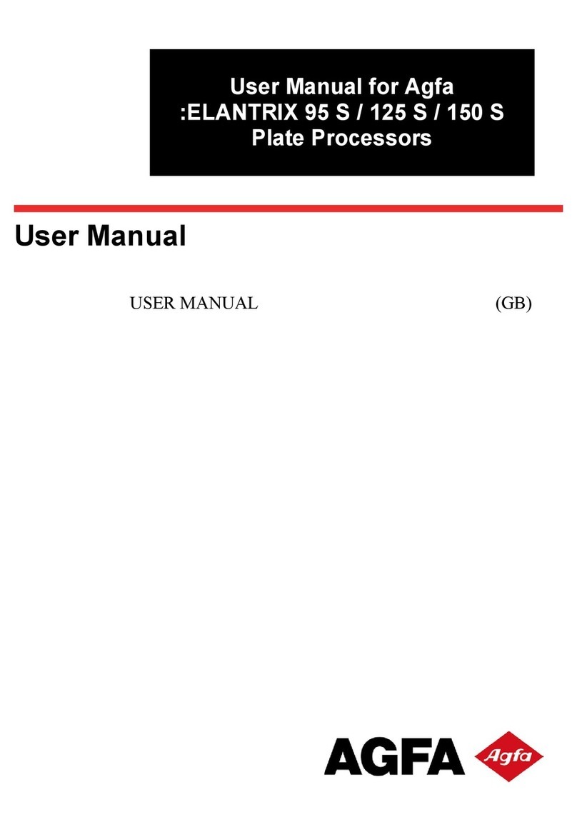 AGFA ELANTRIX 95 S user manual