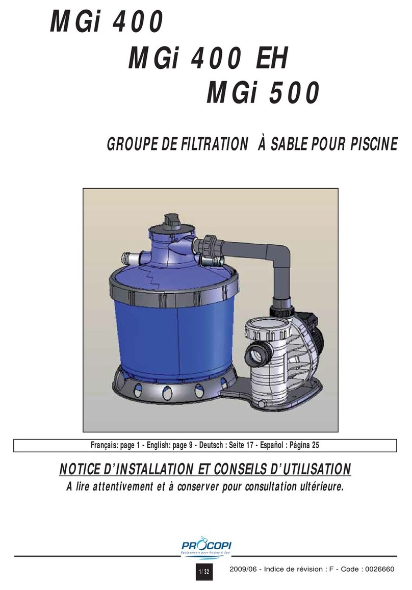 Procopi MAGIC GTi-400 Installation and operating instructions