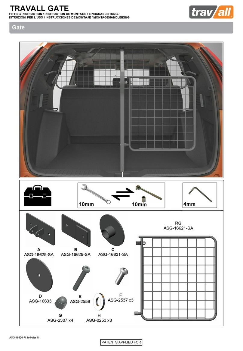 travall TTG Series User manual travall TTG Series User manual