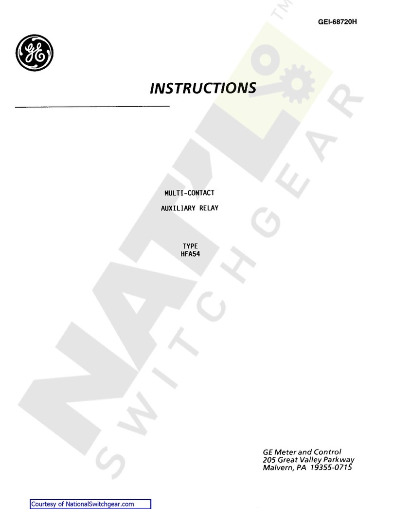GE HFA54 User manual