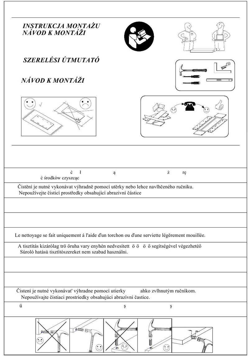 LANOmeble KLARA Assembly instructions