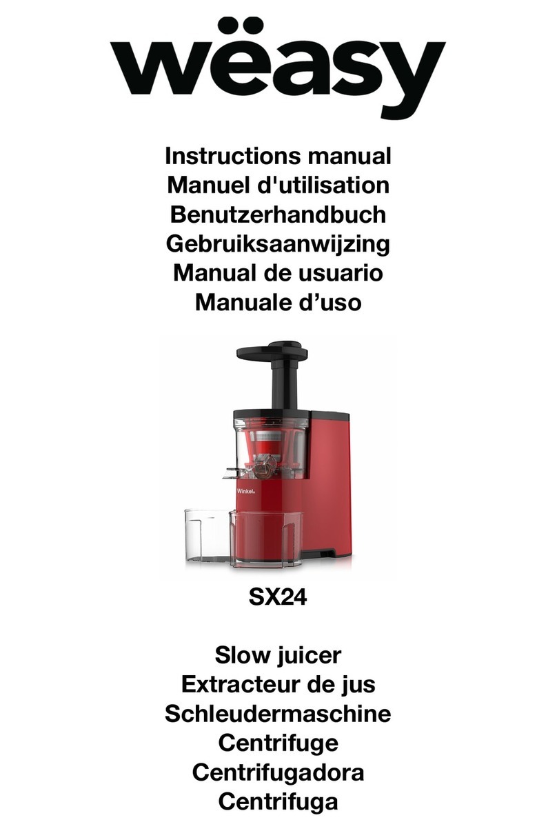 weasy SX24 instruction manual