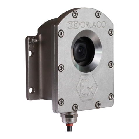 Orlaco Camera EMOS Ethernet with Ex housing User manual