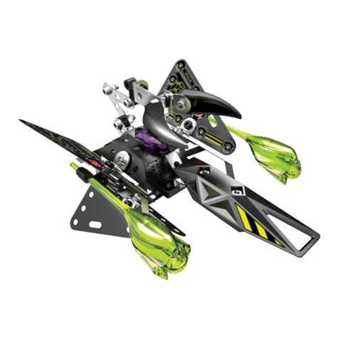 Meccano SPACECHAOS DARK PIRATES 5104 instructions