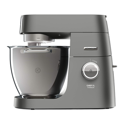 Kenwood Chef Titanium instructions