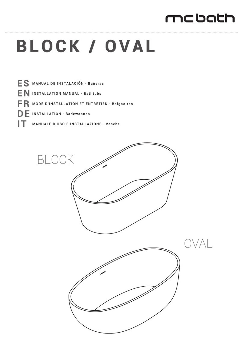 MCBATH BLOCK installation manual