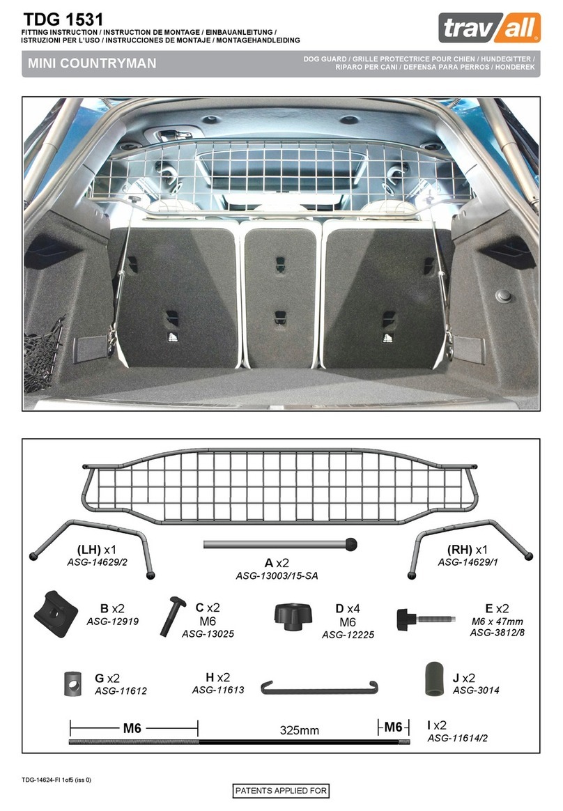 travall TDG 1531 User manual