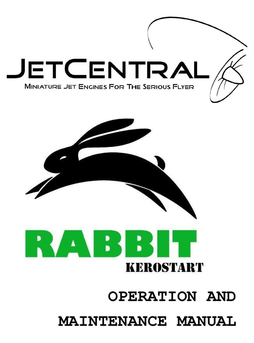 Jet Central Rabbit Operation and maintenance manual