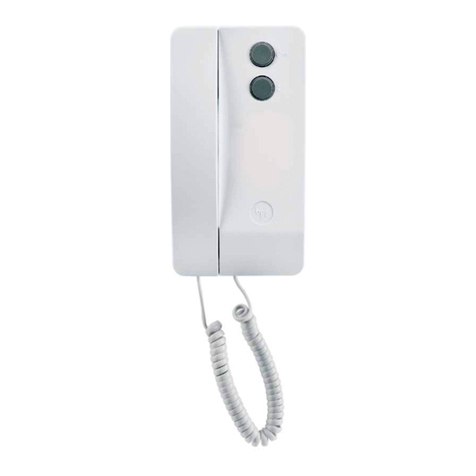CAME BPT AGATA AUDIO user manual